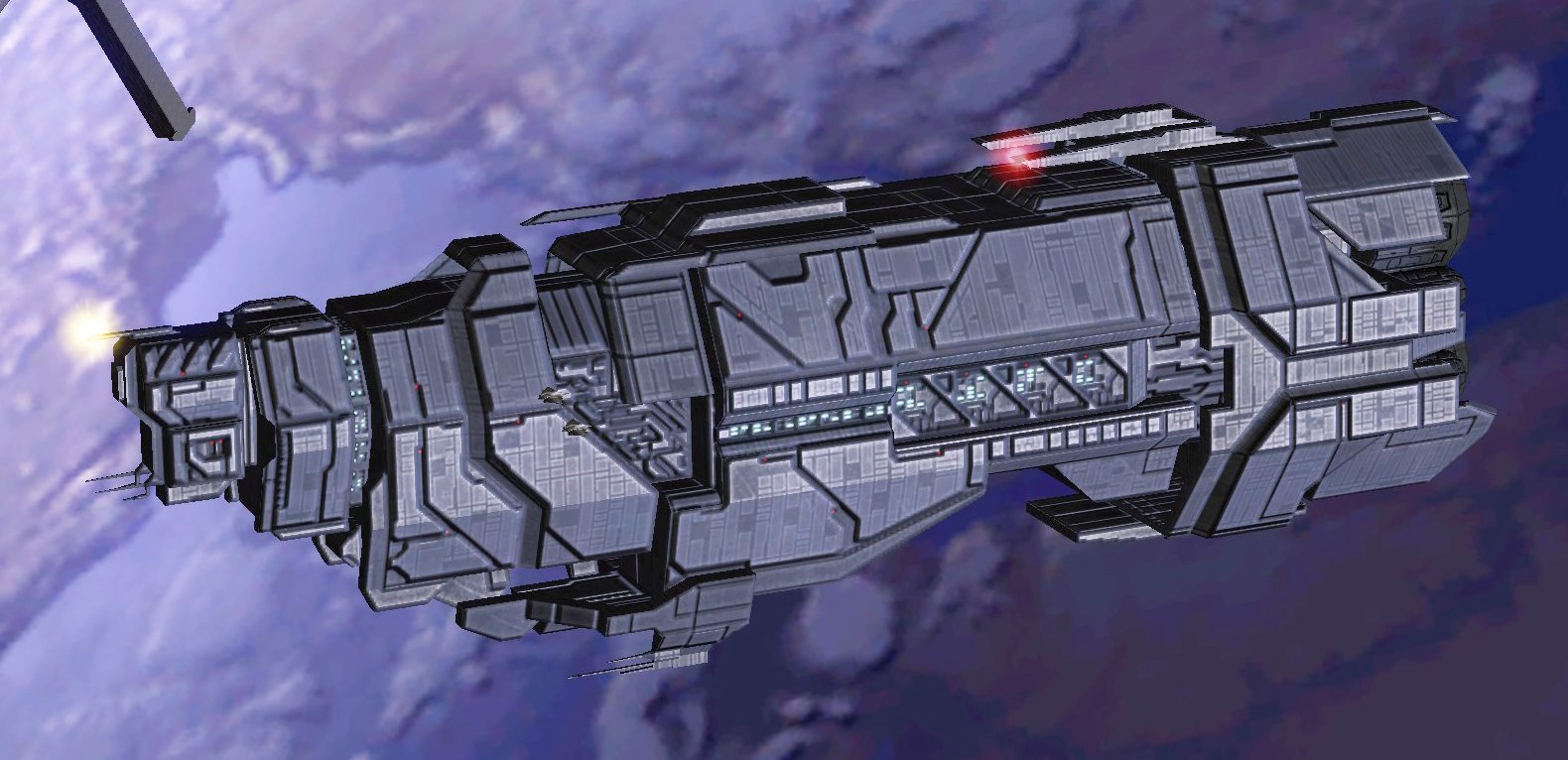 A Marathon-class Cruiser of the UNSC Home Fleet prior to the Battle of Earth.