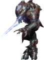 A Sangheili Zealot in Halo 4.
