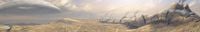 Panorama of the highway and its surroundings.