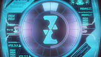 The antimatter charge's arming screen, just prior to detonating in The Package.