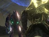Thel and a Sangheili Major converse about the Flood.
