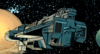 The UNSC Atlas, an Epoch-class carrier.