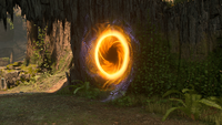 The portal created by the Quantum Translocator.