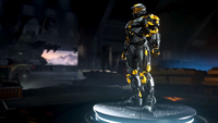 The Mark IV armor core's full profile.