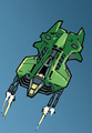 A Vulture attacking the UNSC Infinity in 2558.
