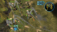 Vultures using their mega barrage ability.